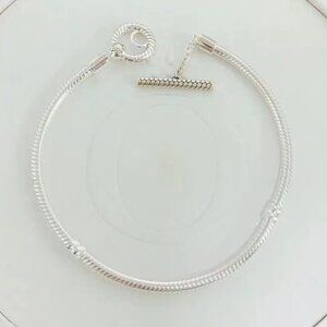 Pandora Moments T-Bar Snake Chain Bracelet